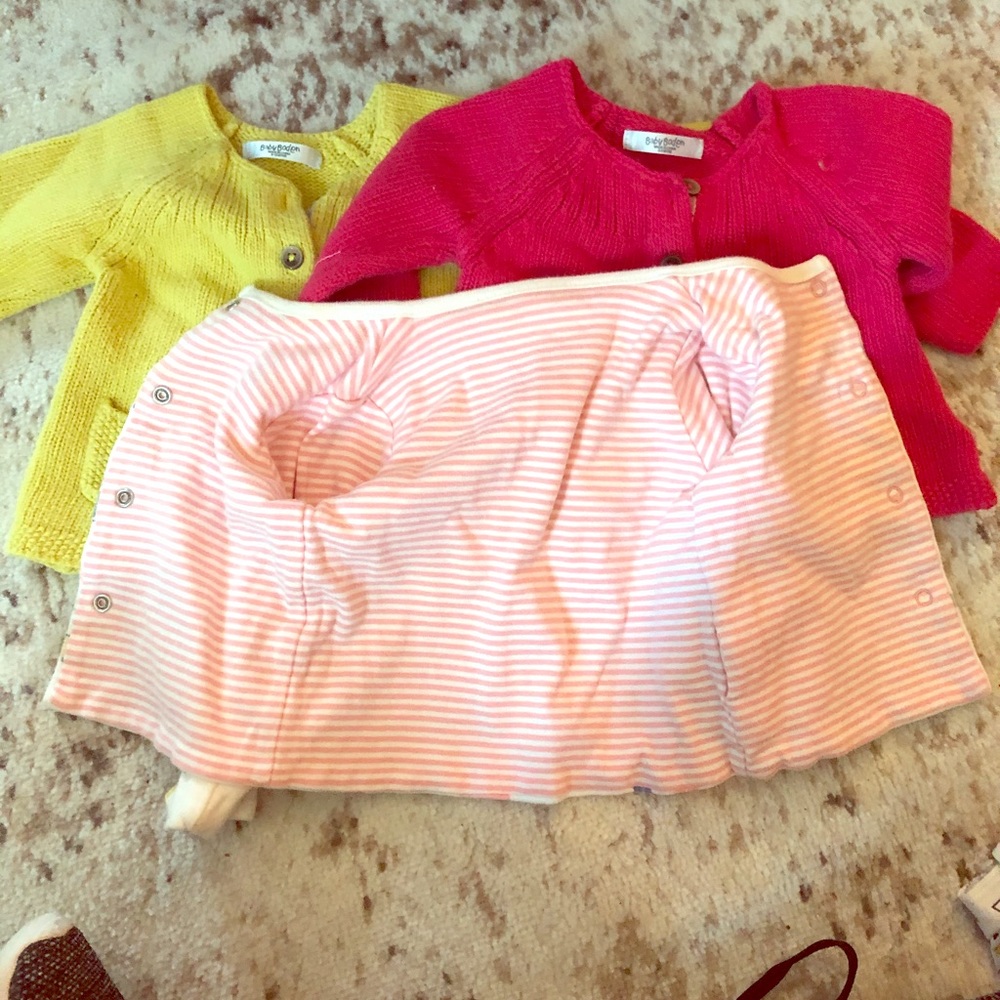 Baby Boden sweaters 0-3 3-6 months